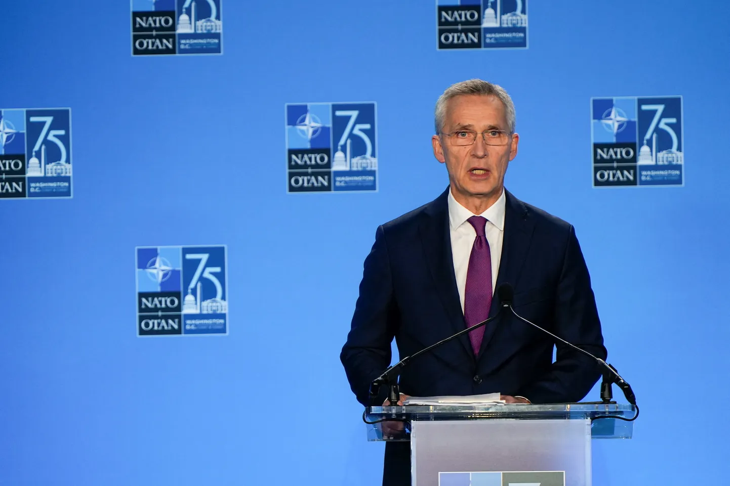 NATO endine peasekretär Jens Stoltenberg.