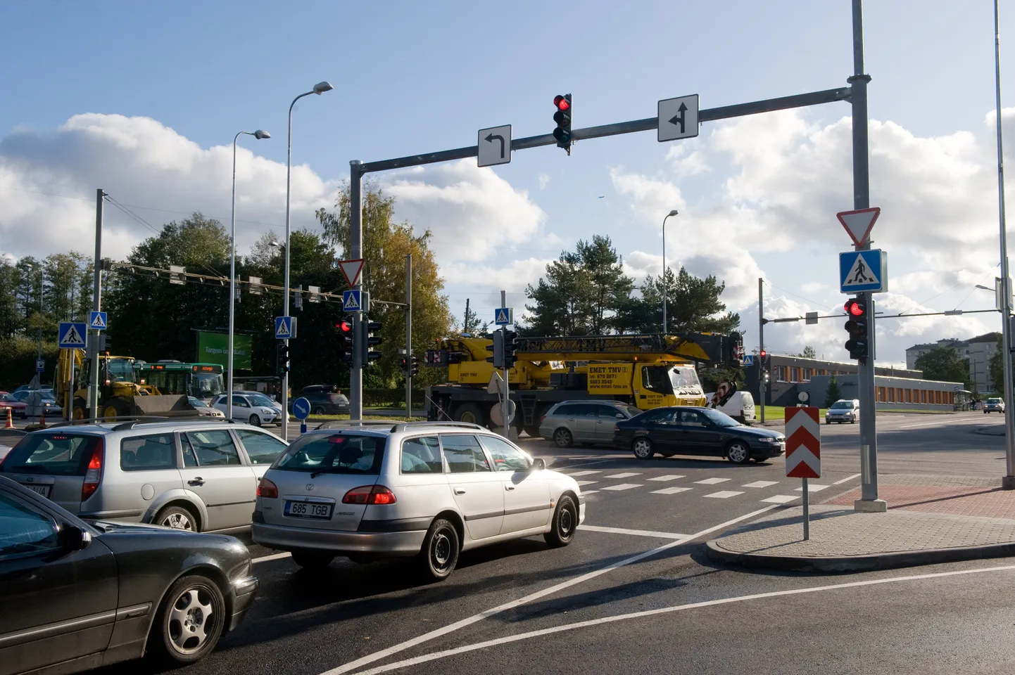Uue ilme sai ka Nõmme tee ja Tammsaare tee ristmik.