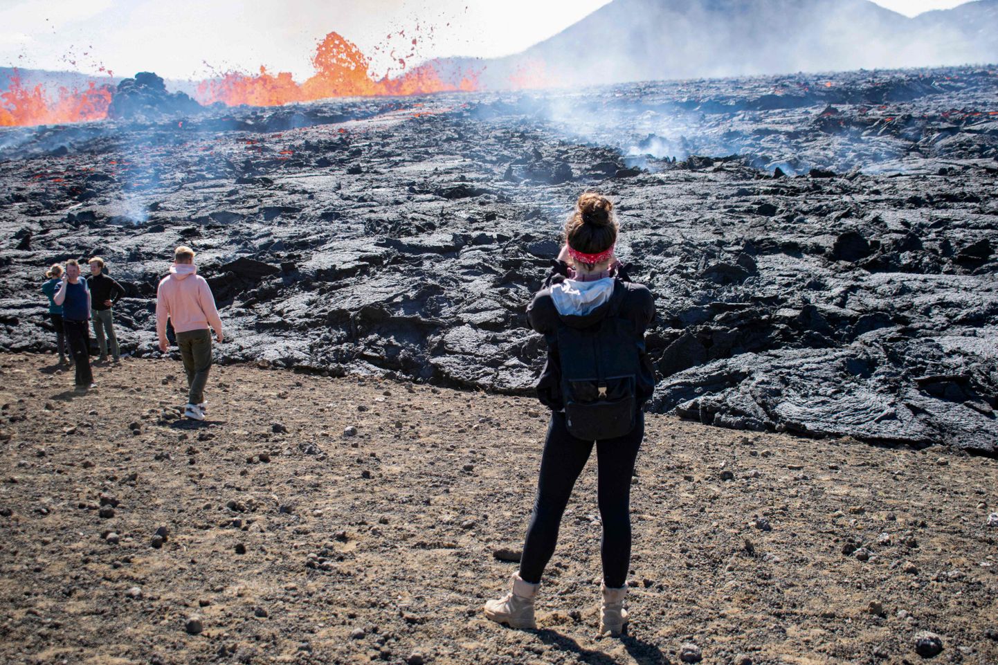 Вулкан в Исландии