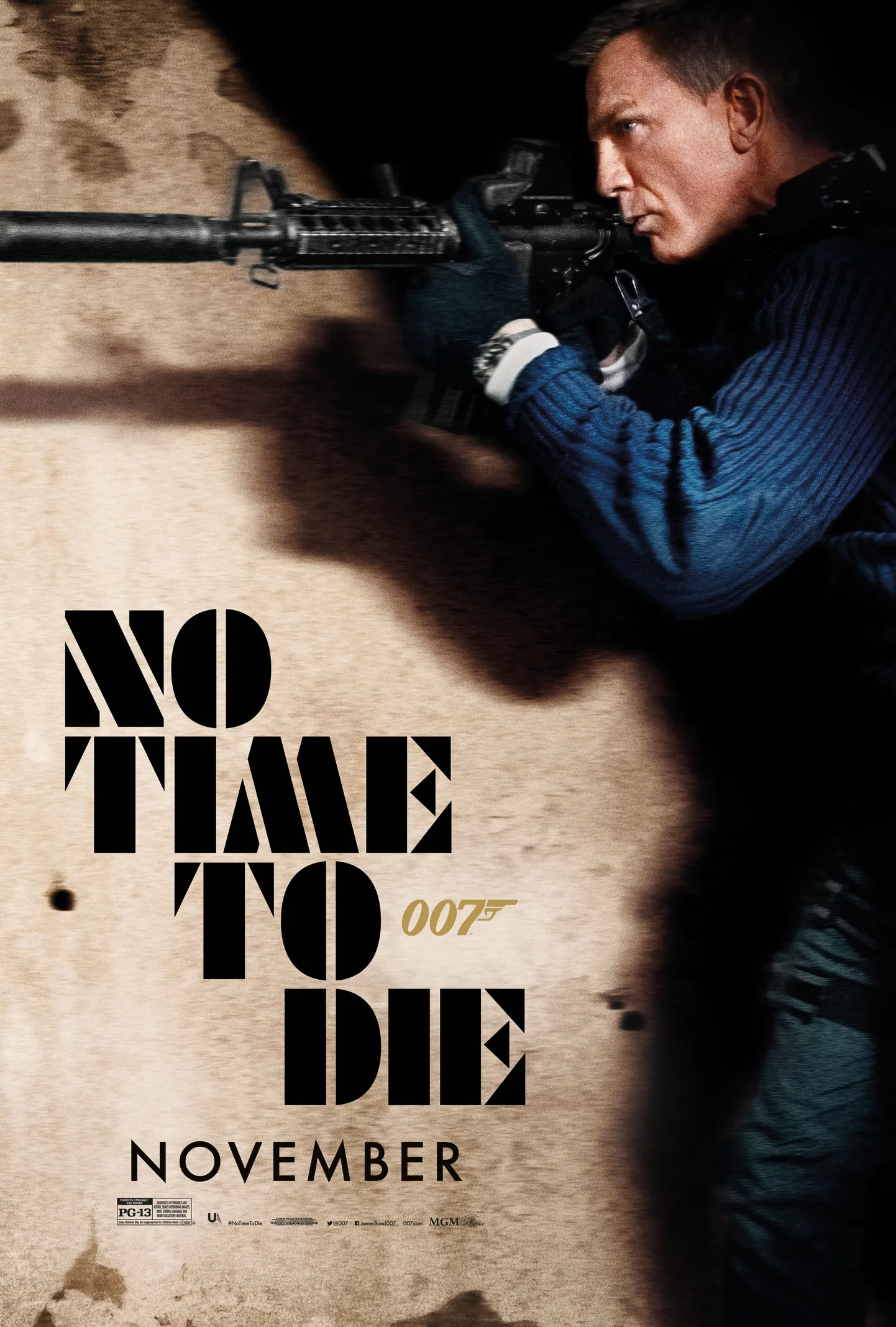 No Time To Die  reklaamplakat
