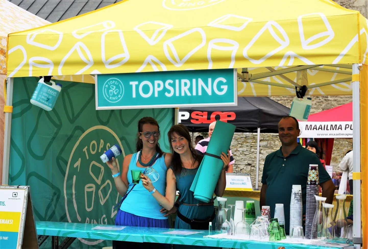 Topsiring esmakordselt Joogafestivalil.