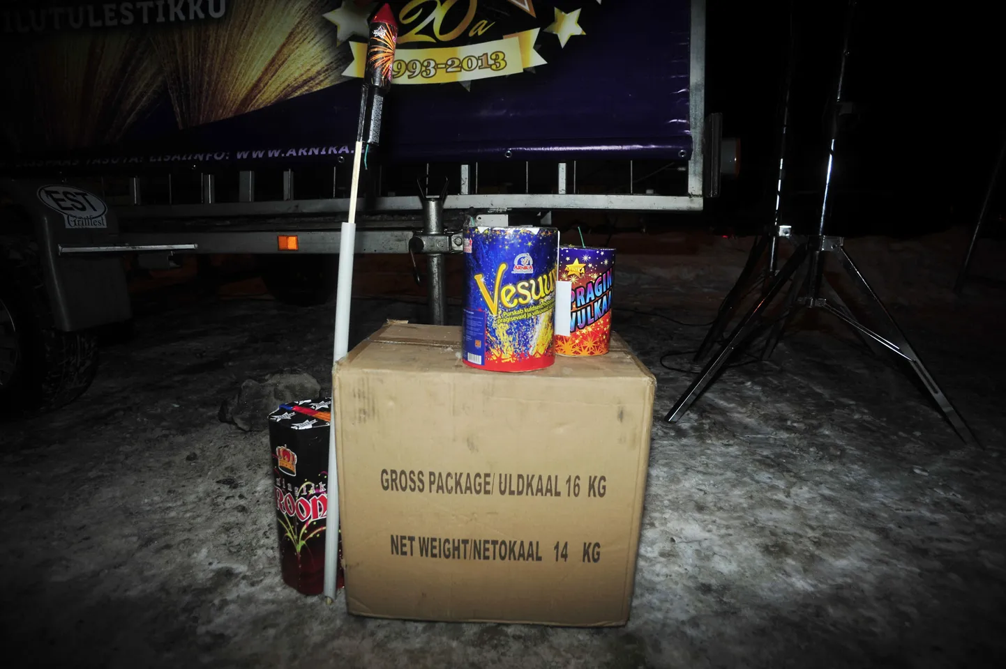 Hooletult lastud ilutulestik vigastab igal aastavahetusel inimesi. Foto ei ole sündmusega seotud.