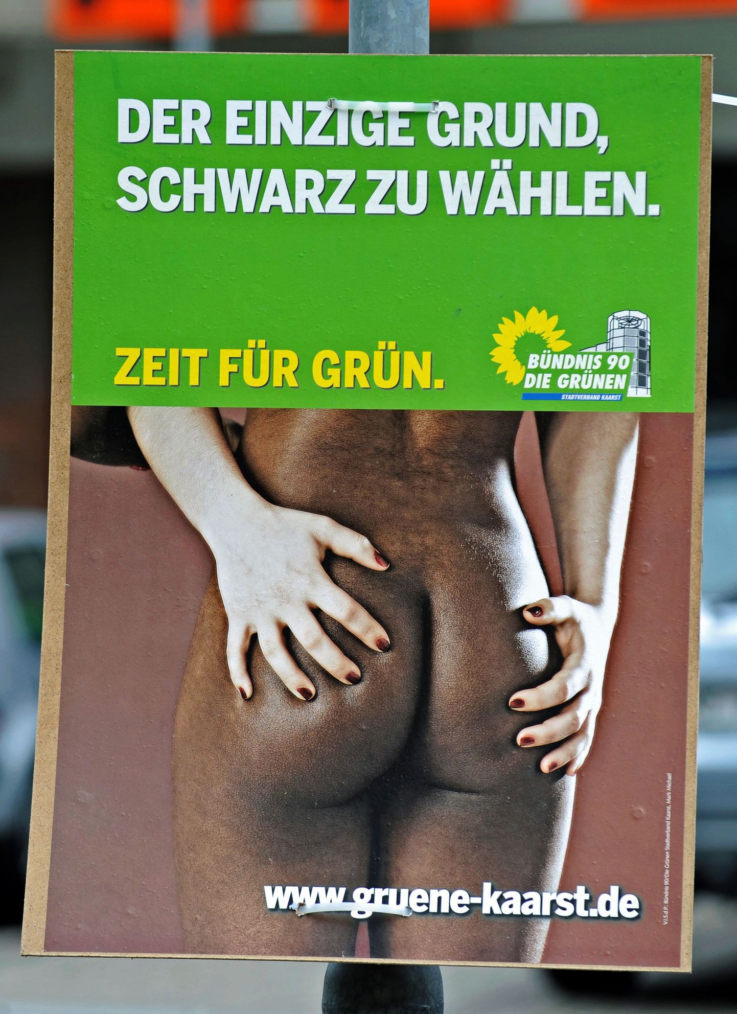 Poliitiline reklaam Saksamaalt.