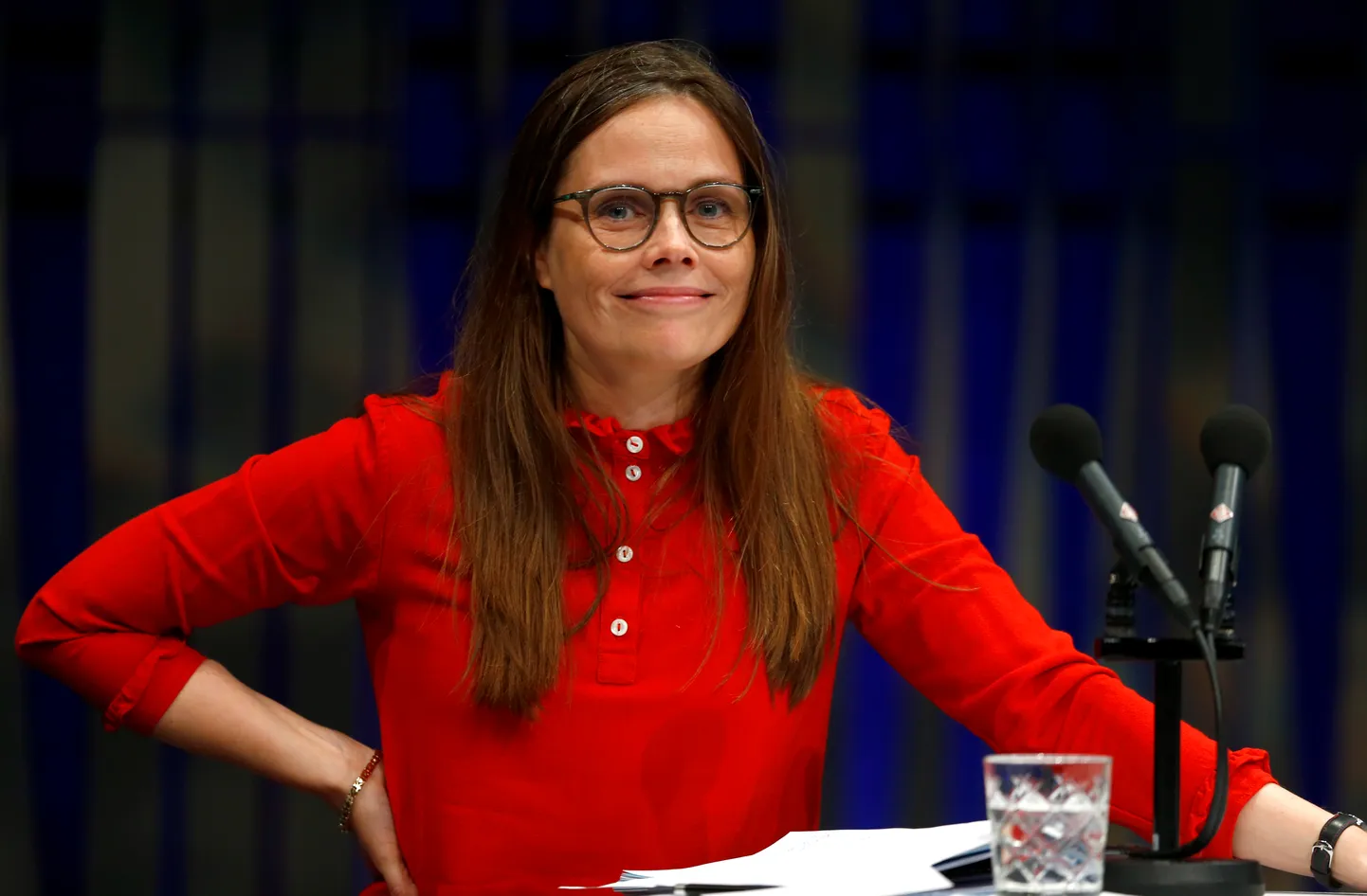 Islandes premjerministre Katrina Jakobsdotira.