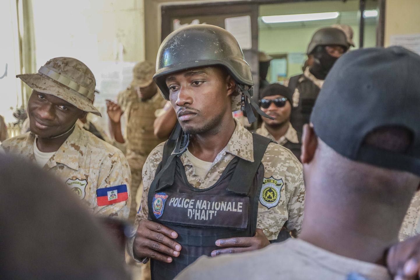 Haiti föderaalpolitseinikud.
