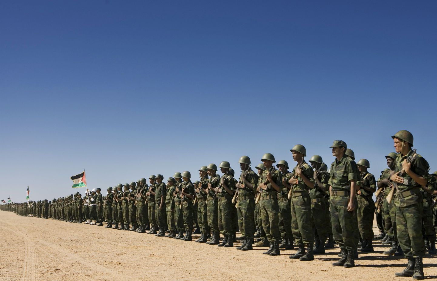 Polisario Rinde sõdurid 2008. aastal