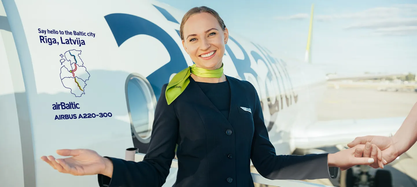airBaltic объявила города Эстонии, в честь которых будут названы самолеты.