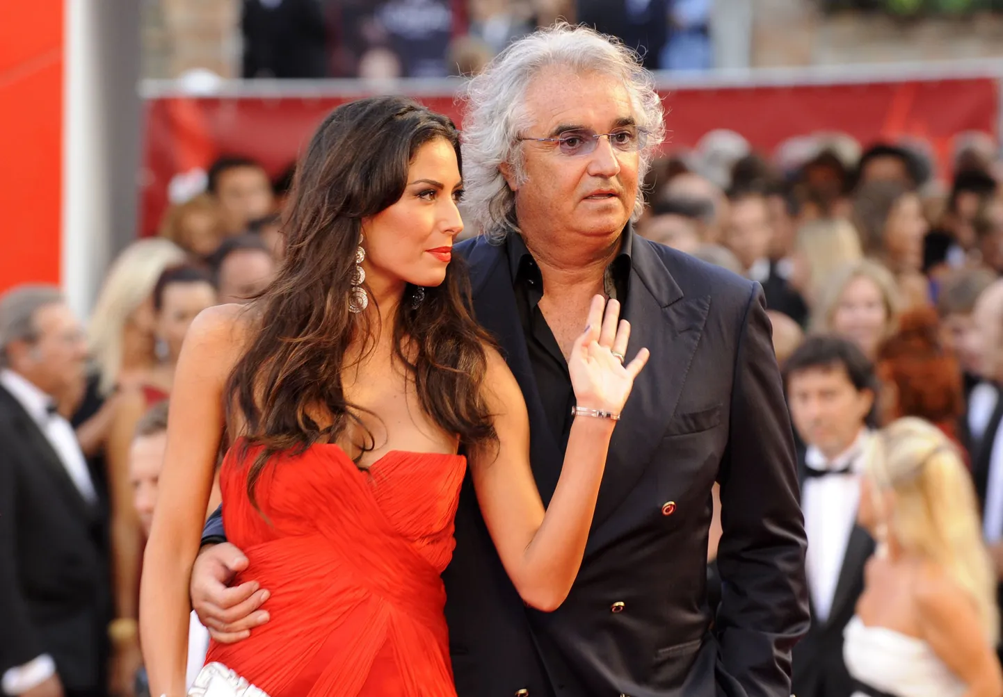 Flavio Briatore abikaasa Elisabetta Gregoraciga.