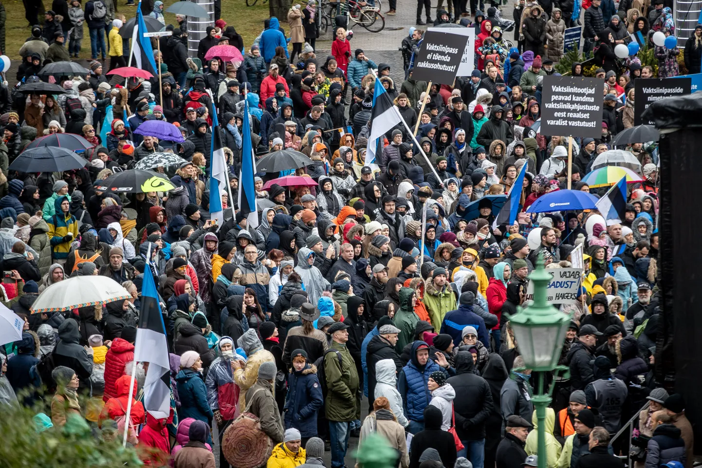 SAPTK meeleavaldus Vabaduse väljakul