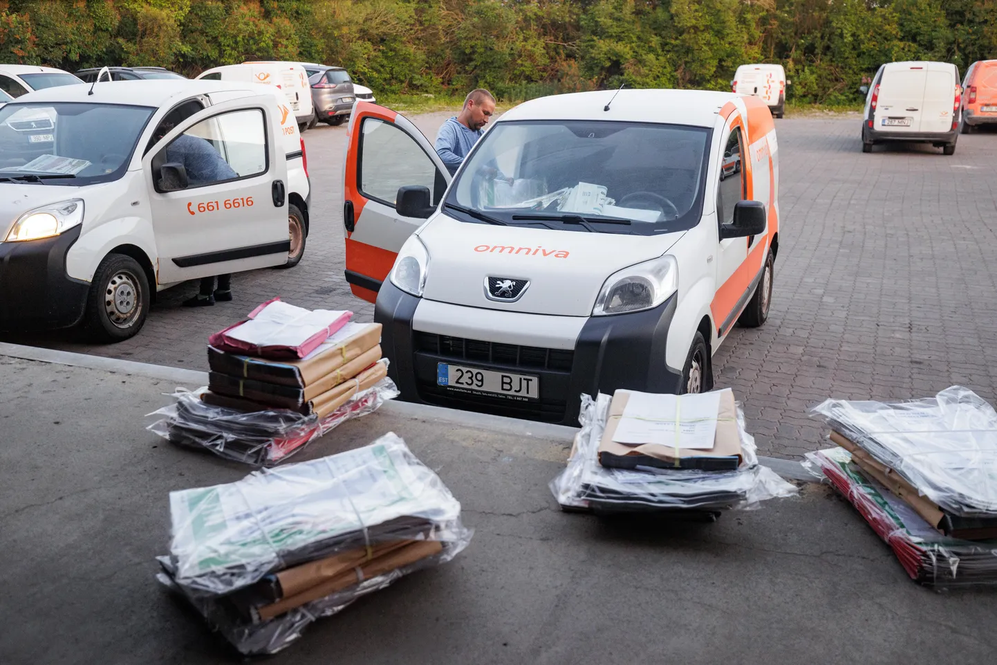 Vargad viisid autost kaasa 15 kirja. Pilt on illustratiivne.