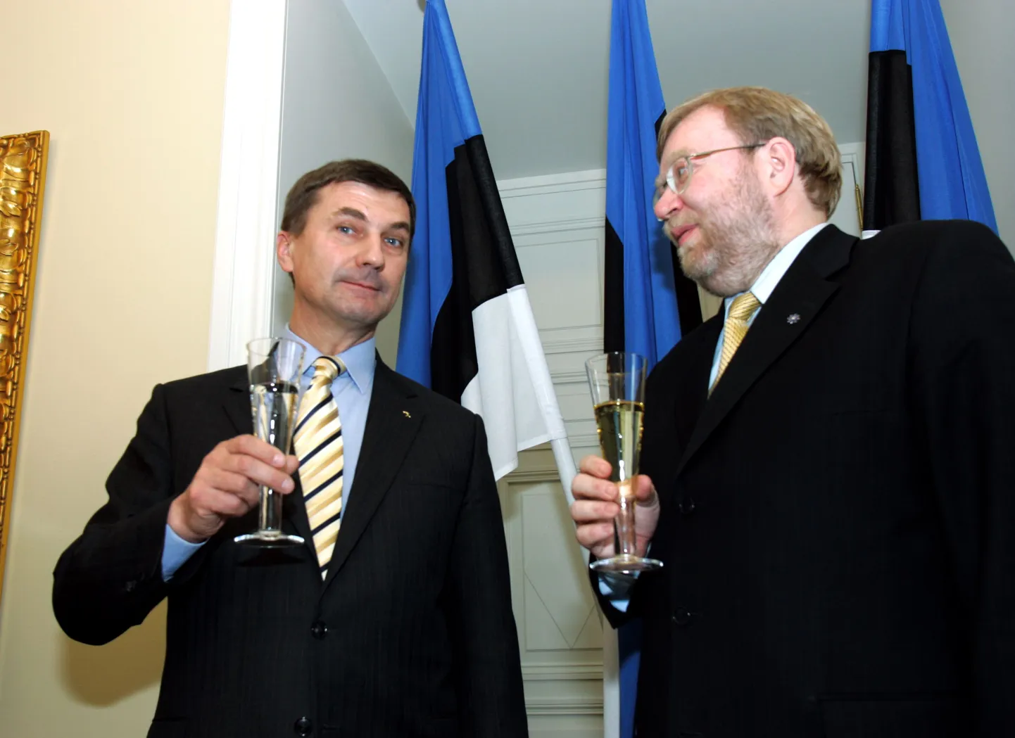 Andrus Ansip ja Mart Laar.