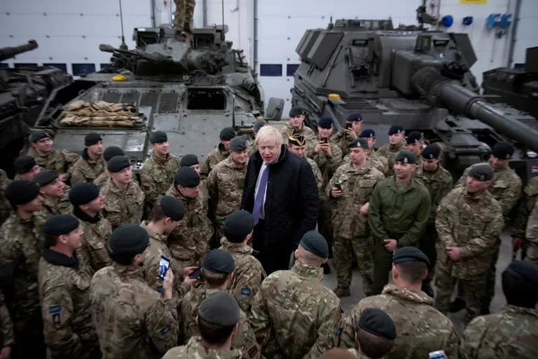Peaminister Boris Johnson Tapal 21. detsembril 2019.
