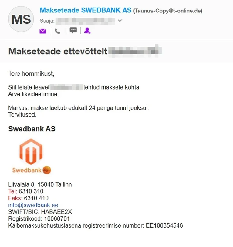 29. aprill 2020. Inimeste meilidele laekuv õngitsuskiri.