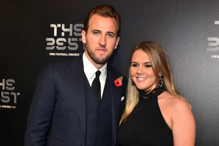Harry Kane ja ta kihlatu Katie Goodland