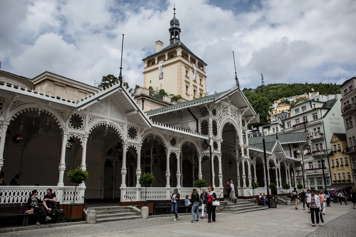 UNESCO maailmapärani nimekirja kantud Karlovy Vary Tšehhi Vabariigis.