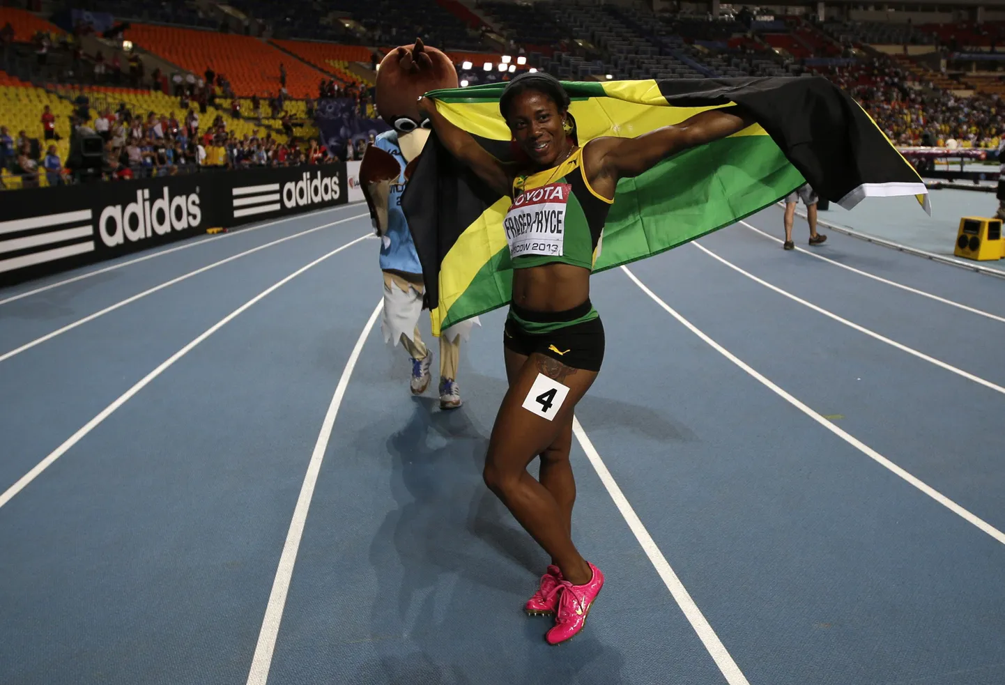 Shelly-Ann Fraser-Pryce.