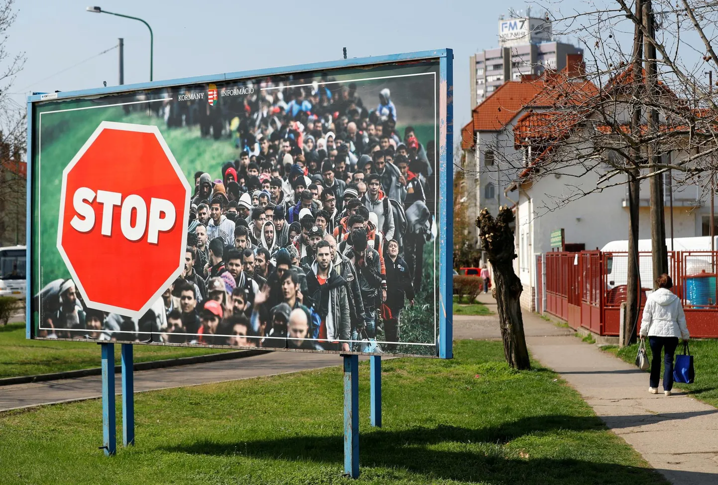 Massiimmigratsiooni hirmul rajanes ka Victor Orbani partei valimiskampaania aprillis.