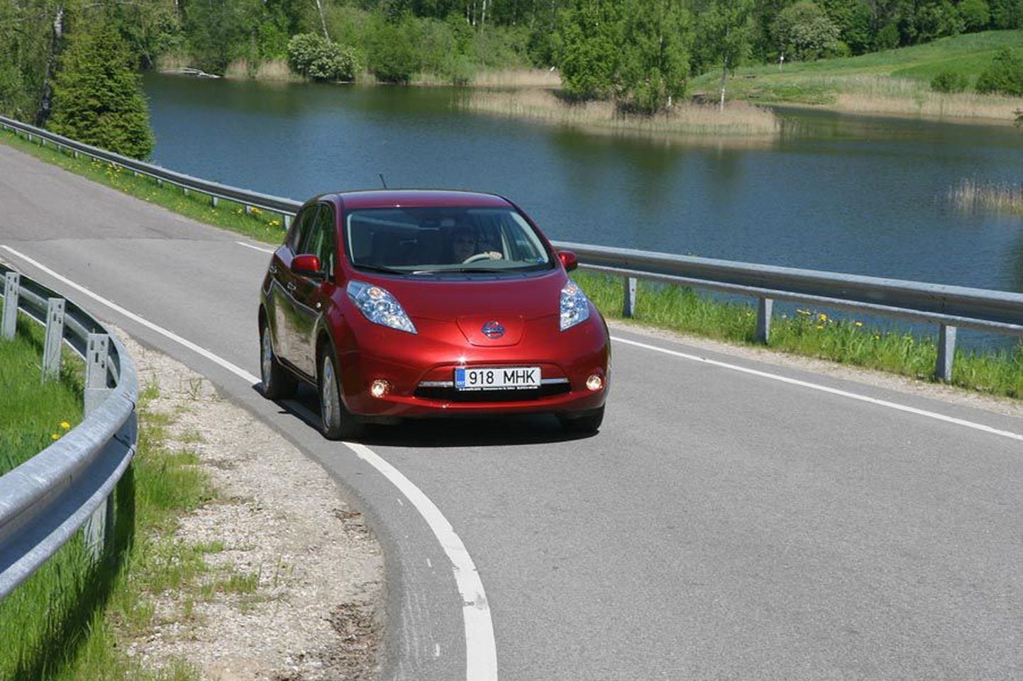 Kõige populaarsem elektriauto on Nissan Leaf.