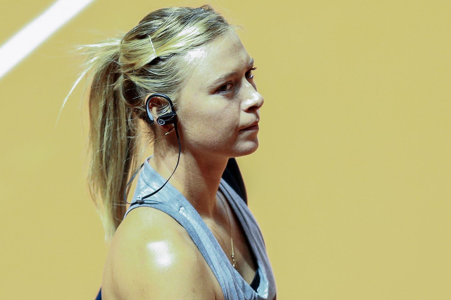 Maria Šarapova Stuttgarti turniiril.