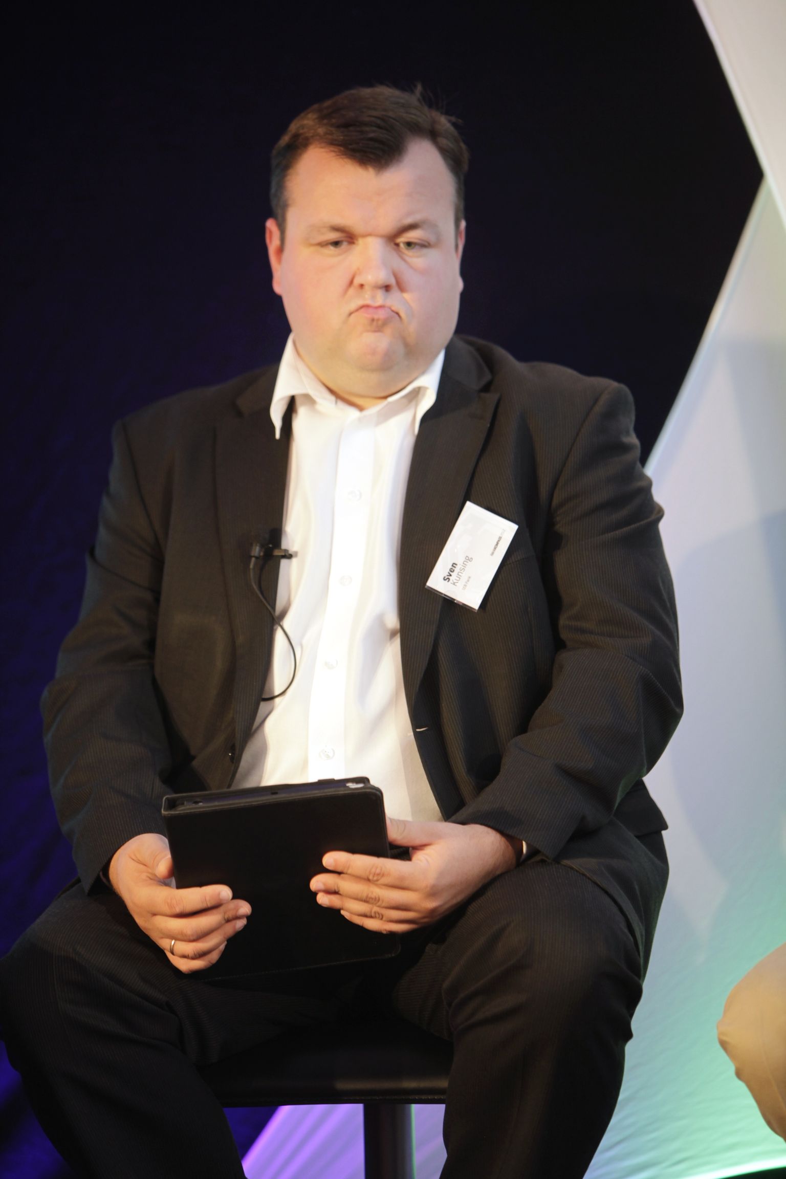 Kõige kehvem oli möödunud aastal SEB Pensionifond Energiline. Fotol SEB Varahalduse juhatuse liige Sven Kunsing,