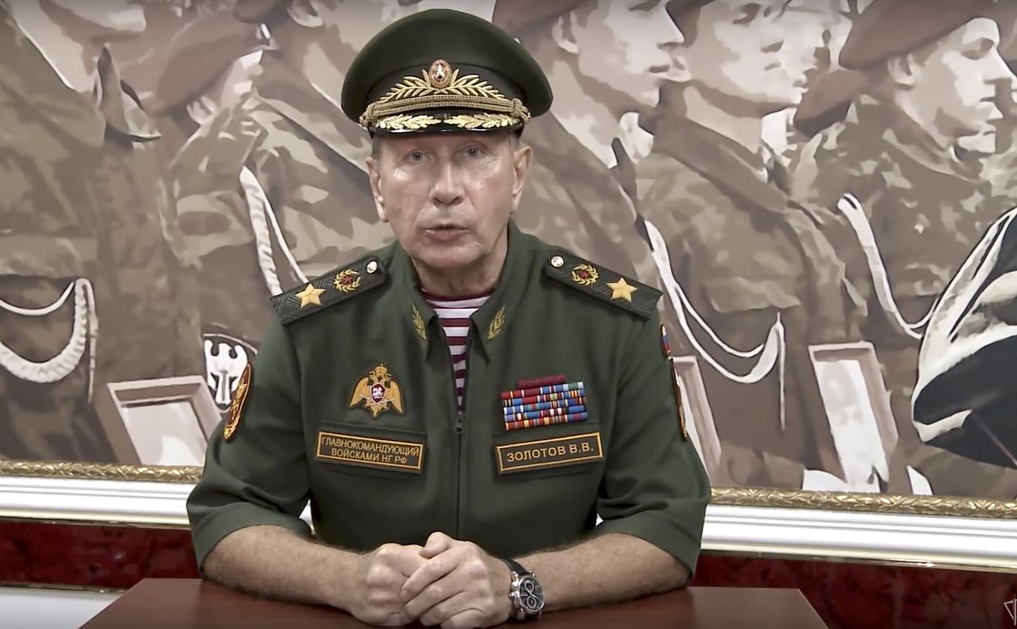Vene relvajõudude ülem Viktor Zolotov.
