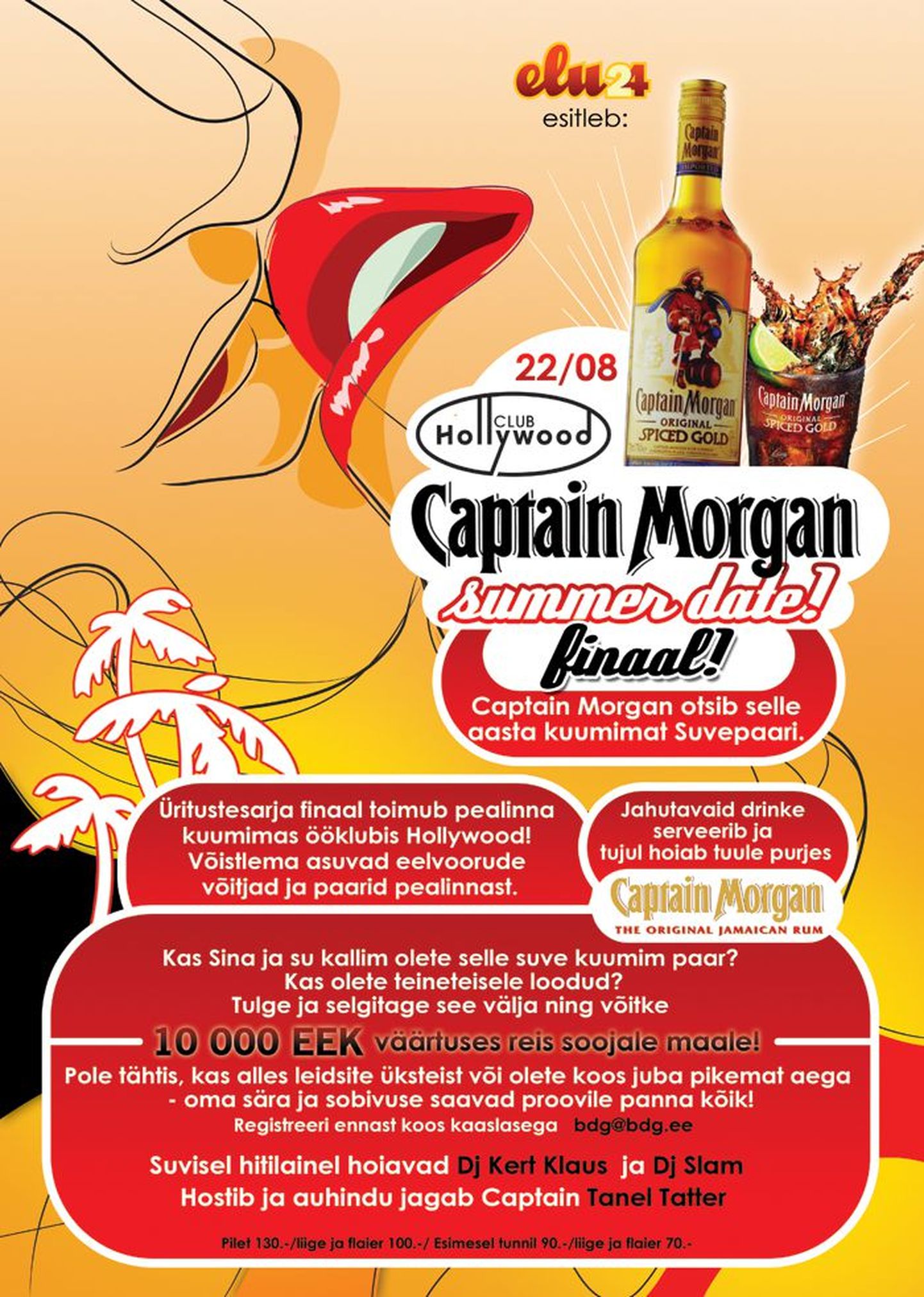 Captain Morgan Summer Date