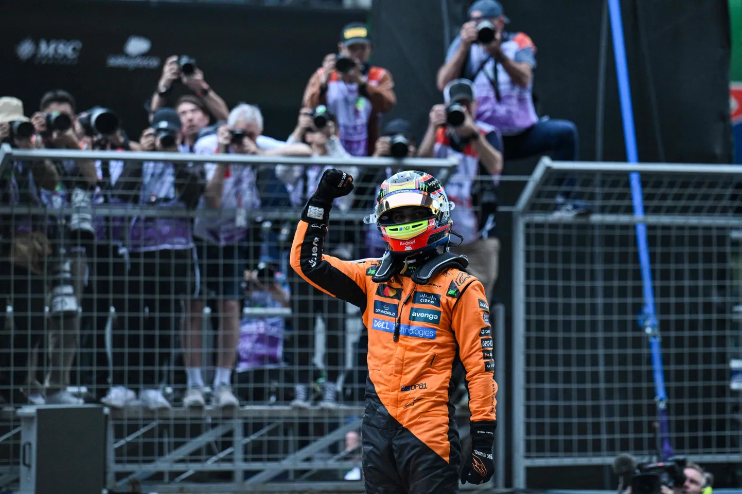 "McLaren" pilots Oskars Piastri.