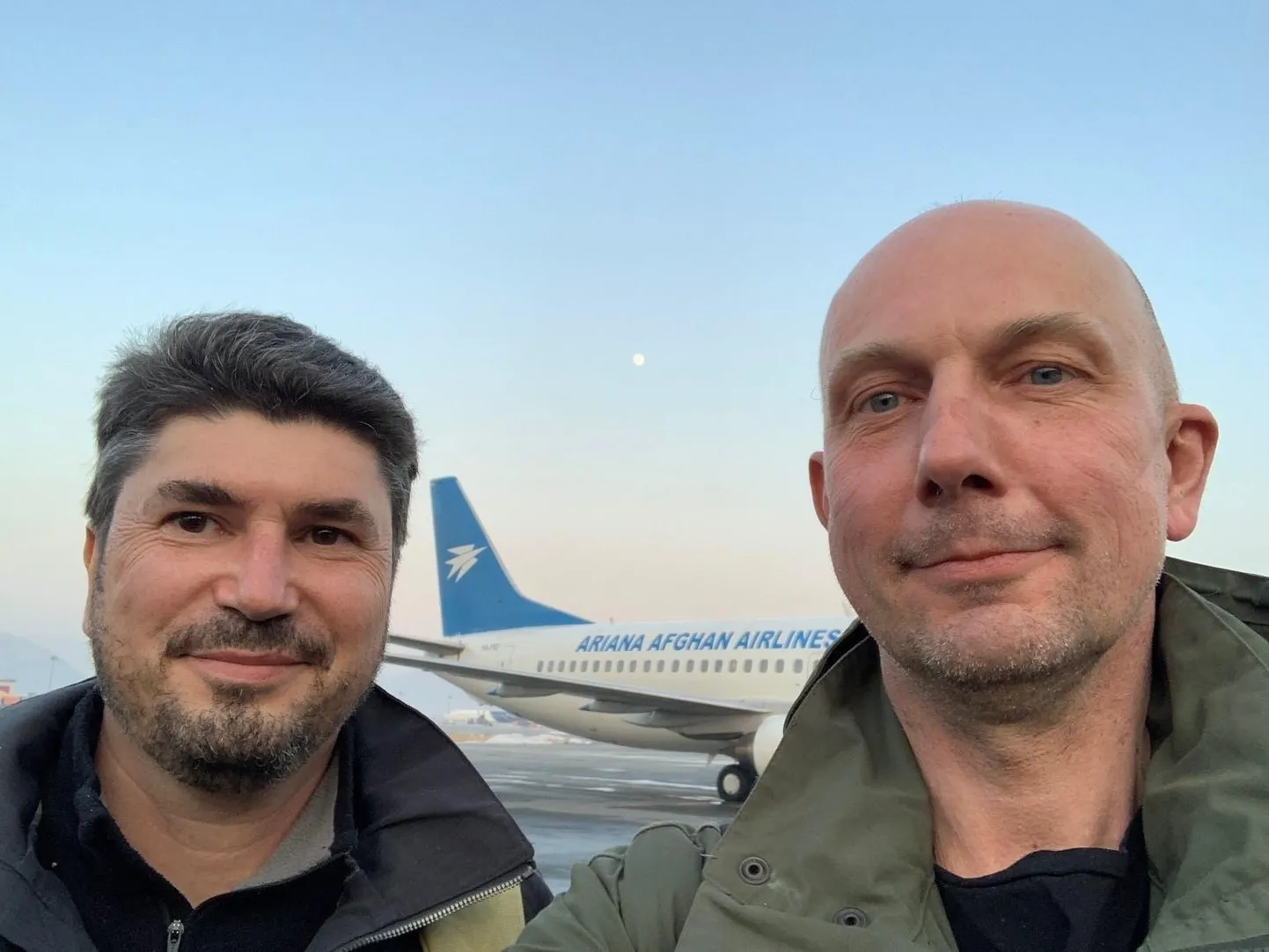 Jaanus Piirsalu ja Erik Prozes Afganistanis