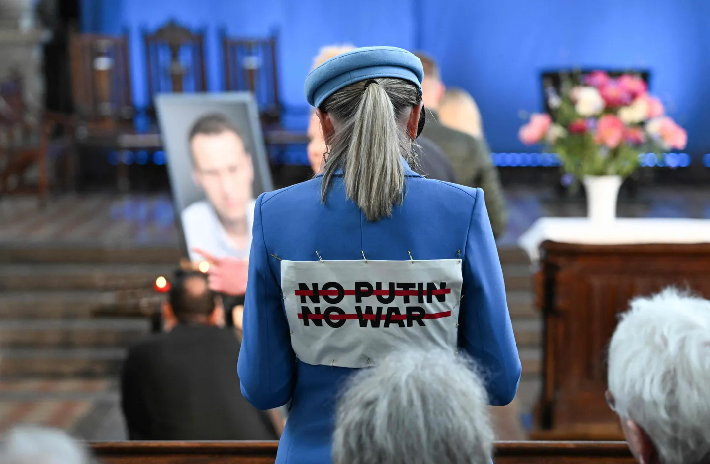 4 июня 2024 г. В церкви Святой Марии в Берлине прошла панихида в день рождения Алексея Навального.