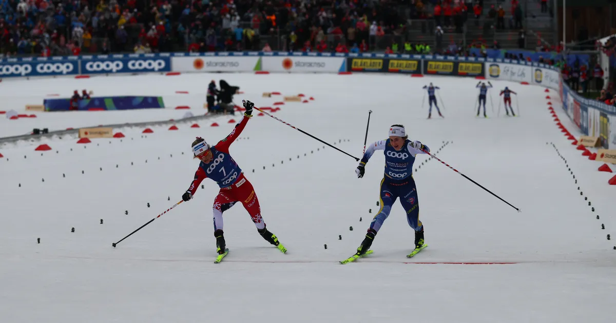 MILLINE DRAAMA ⟩ Naiste suusavahetusega sõidu otsustas paar sentimeetrit, parim eestlanna neljandas kümnes