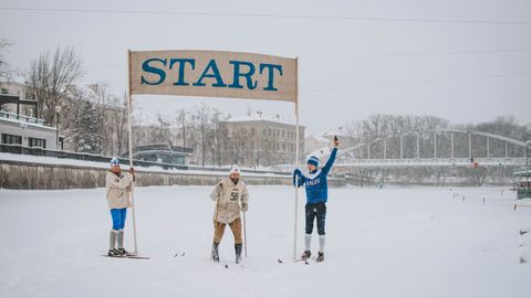 VIDEO ⟩ Täna 64 aastat tagasi sai Emajõe jäält alguse esimene Tartu maraton