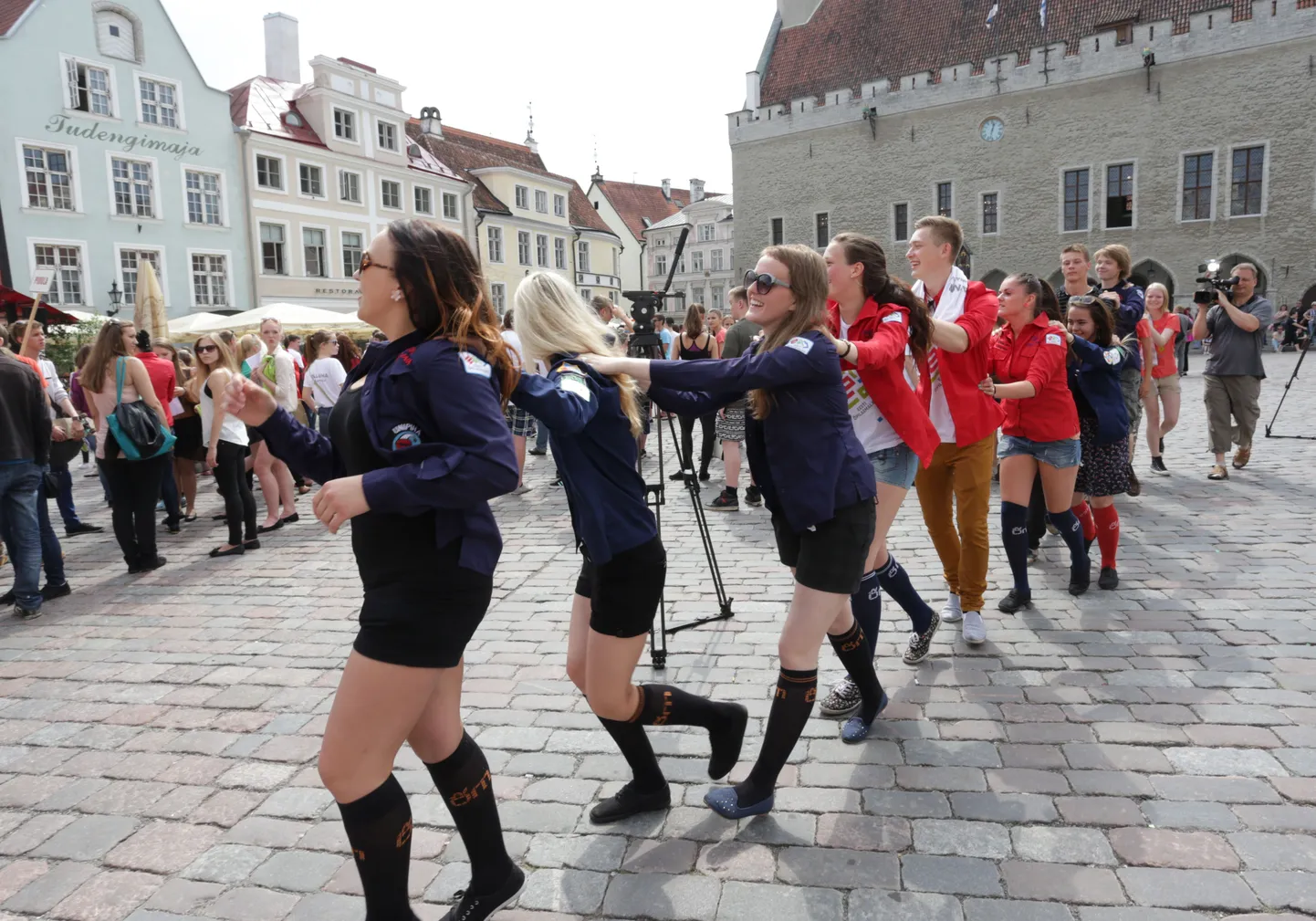 Maleva töösuve avamine Raekoja platsil.