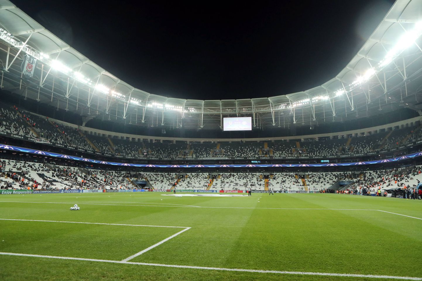 Istanbuli Besiktase kodustaadion Vodafone Arena.