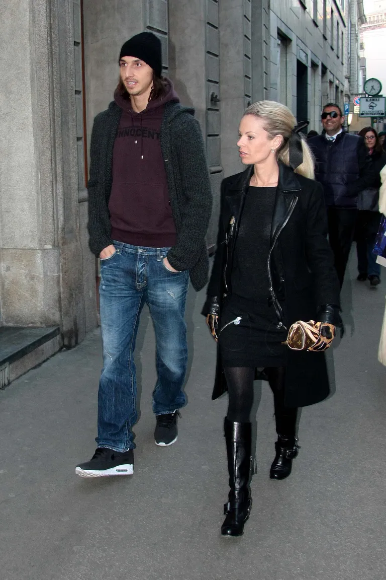 Zlatan Ibrahimović ja Helena Seger