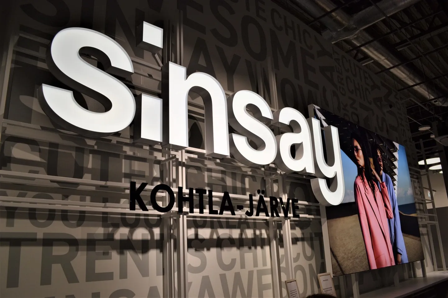 Kohtla-Järvel avatud kauplus Sinsay.