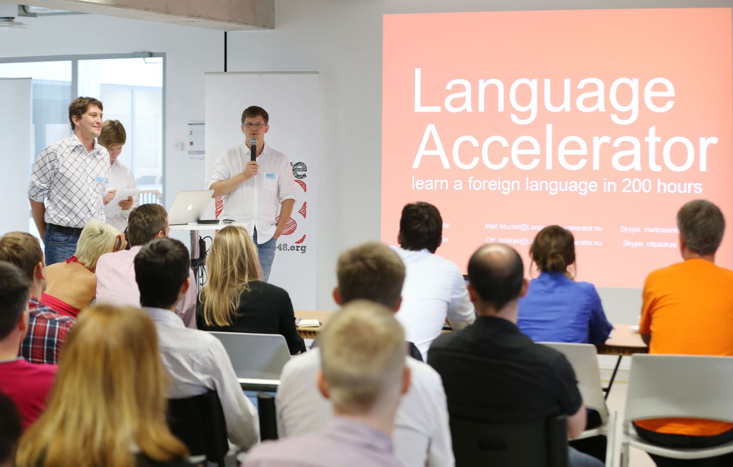 Loomeinkubaatoris saab tutvuda ettevõttega Lingvist, mis varasemalt kandis nime Language Accelerator.