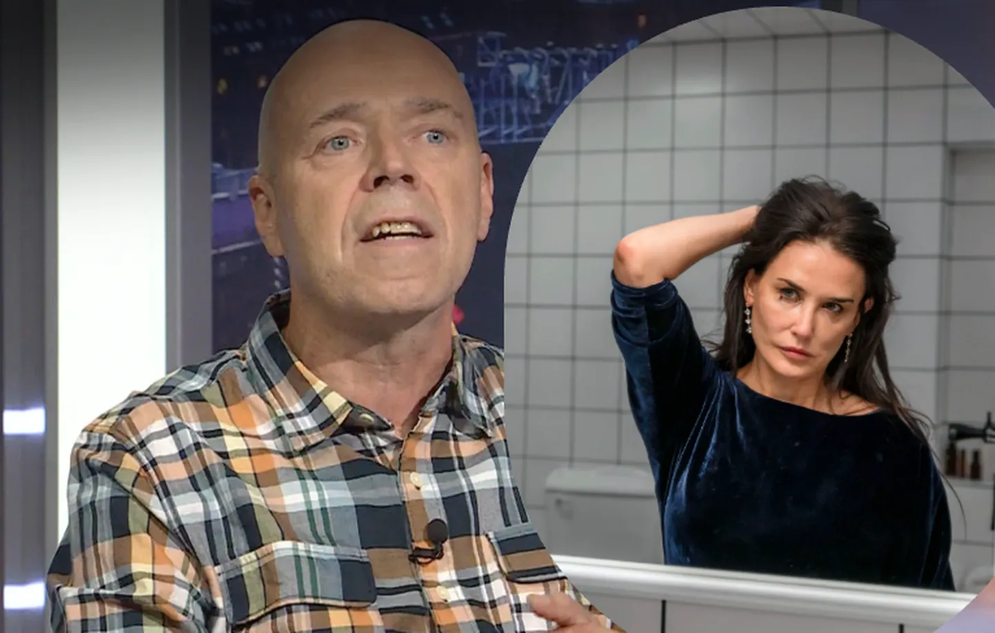 Režissöör Urmas E. Liiv uuest Demi Moore'i filmist: «Selles lahatakse tegelikult igivana teemat, kuidas meelelahutustegelane ei taha vananeda.»