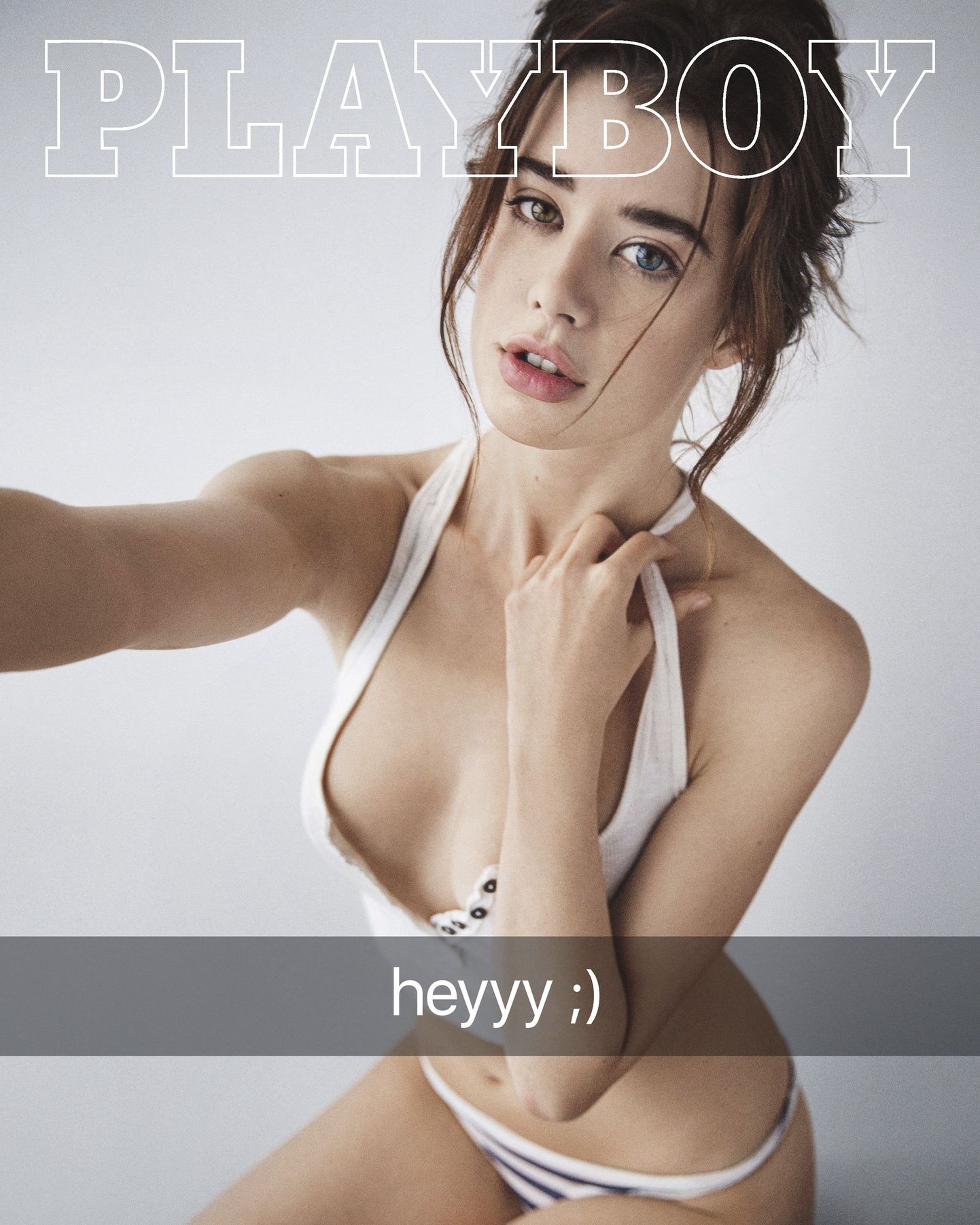 Modell Sarah McDaniel Playboy märtsinumbri esikaanel