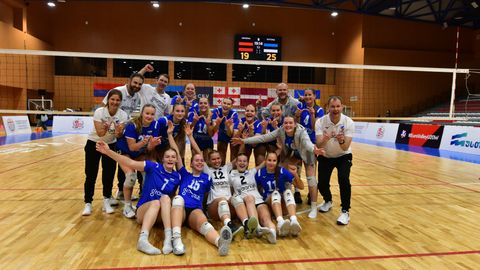 Viljandimaa võrkpallurid aitasid Eesti U20 koondise Euroopa valiksarja teise ringi