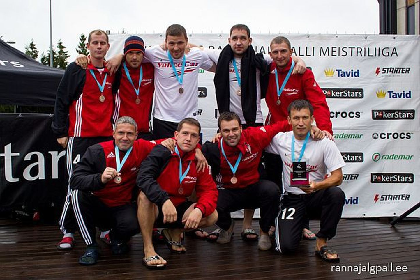 Valicecari meeskond saavutas Eesti rannajalgpalli meistriliigas tänavu kolmanda koha.
