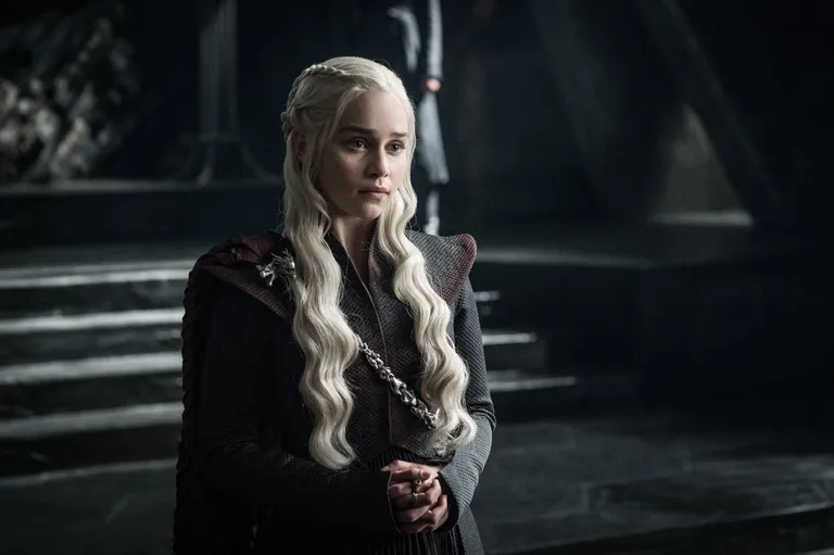 Daenerys Targaryen (Emilia Clarke).