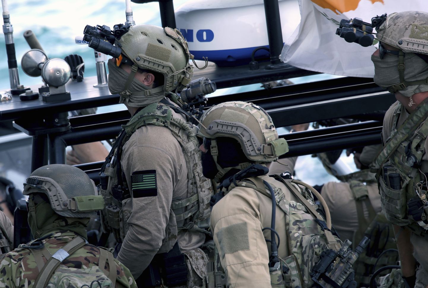 USA mereväe eriüksuse Navy SEAL liikmed treeningul Küprosel Limassolis 10. septembril 2021