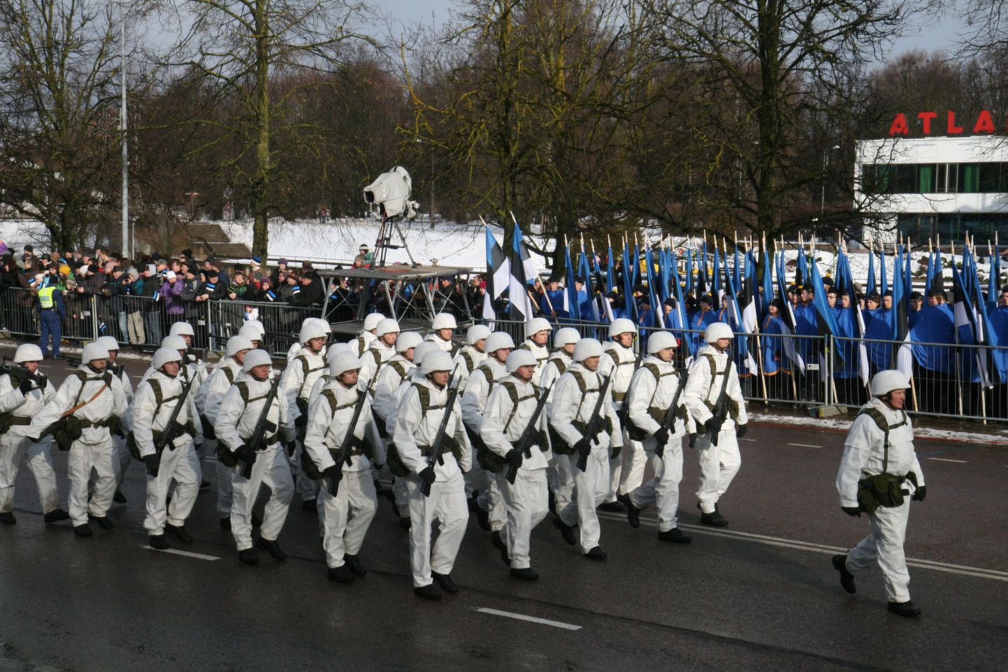 Парад в Тарту.