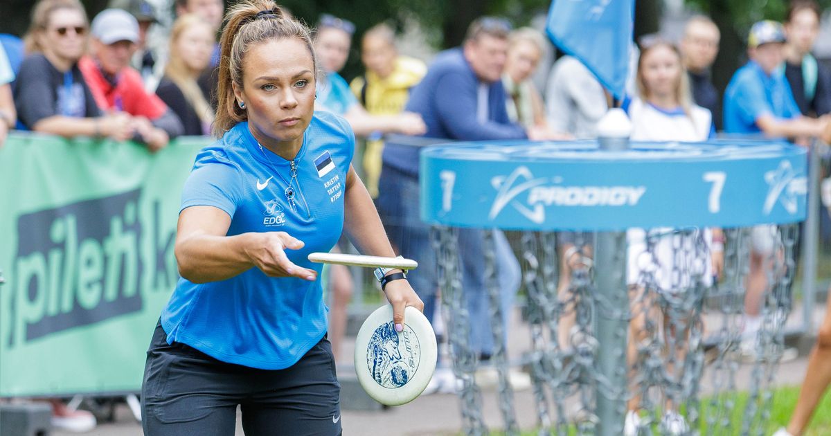 Estonia's top disc golfer Kristin Tattar crowned world champion again