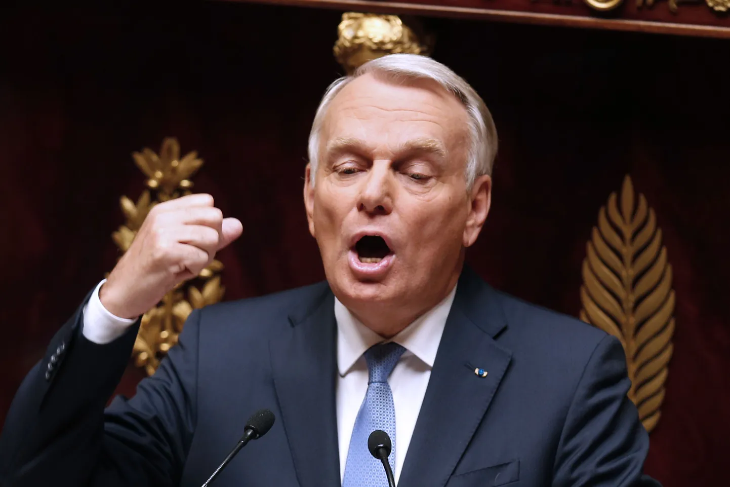 Prantsusmaa peaminister Jean-Marc Ayrault kõneles täna parlamendi ees Süüriast.