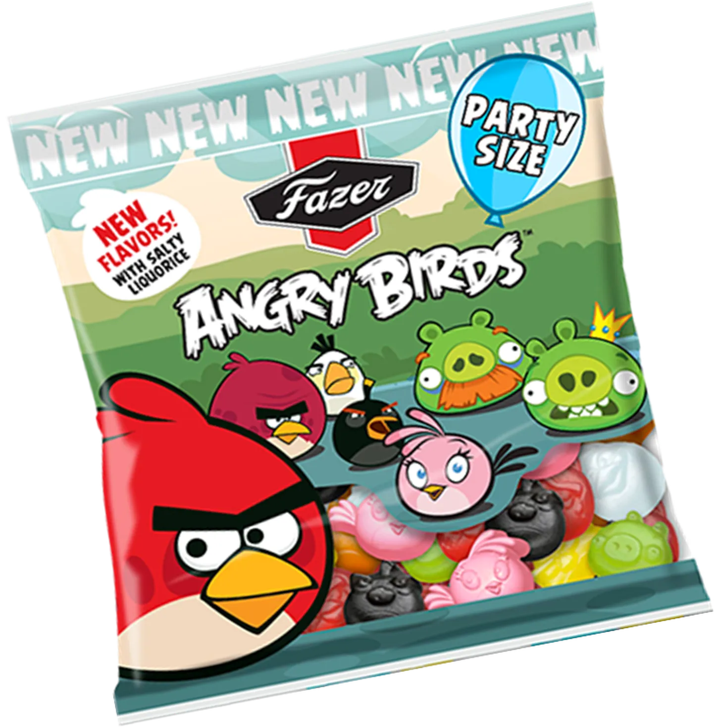 Конфеты Angry Birds Party Size.