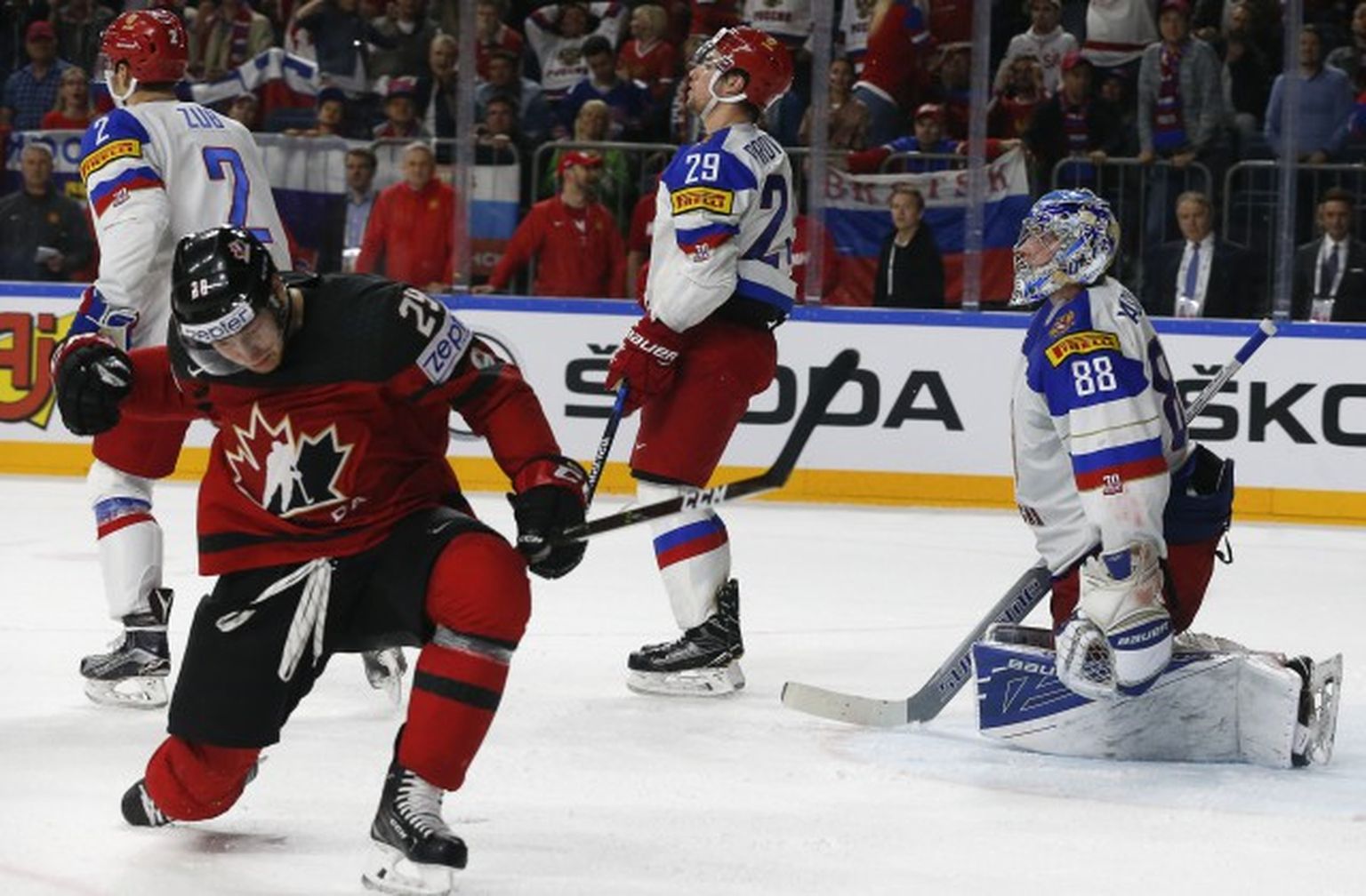 Spēles moments: Krievija - Kanāda