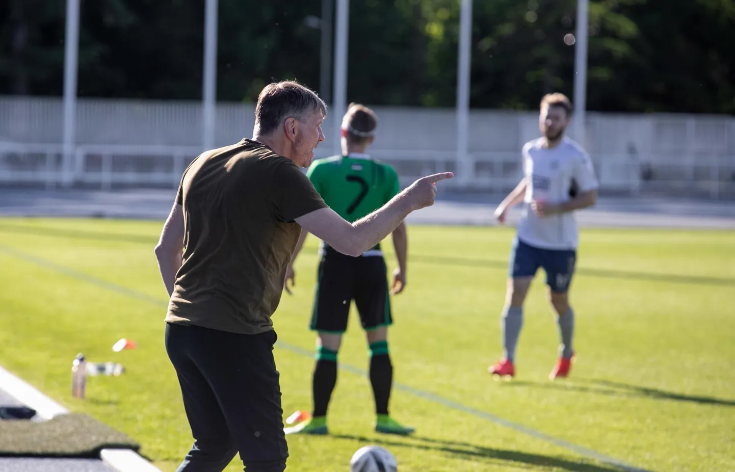 Eesti U21 jalgpallikoondise ja Pärnu jalgpalliklubi peatreener Igor Prins.