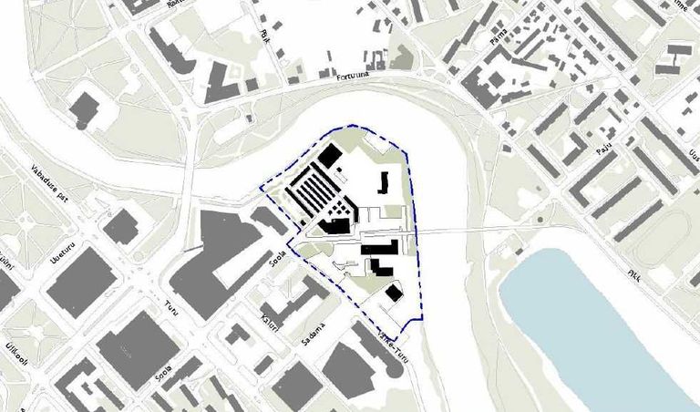 Linn ootab sadamakvartali uuendamiseks ideid. / Tartu linnavalitsus