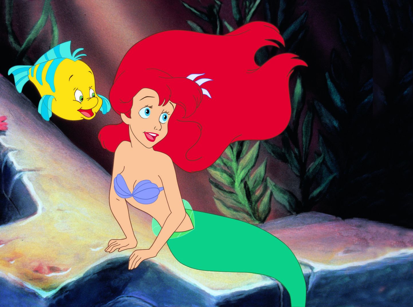 Ariel filmis «Väike merineitsi».